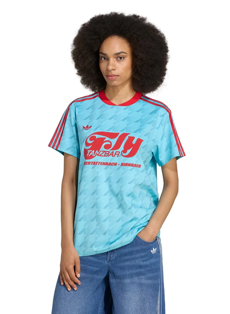 adidas Originals Graphic Football Allover Print Jersey